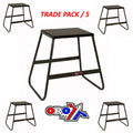 TRADE PACK 5 BIKE STANDS GREY, 440mm TALL, LIGHT WEIGHT, MX, TRADE £16.50 EACH
