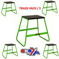 TRADE PACK 5 BIKE STANDS GREEN, 440mm TALL, LIGHT WEIGHT, MX, TRADE £16.50 EACH