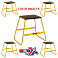 TRADE PACK 5 BIKE STANDS YELOW, 440mm TALL, LIGHT WEIGHT, MX, TRADE £16.50 EACH