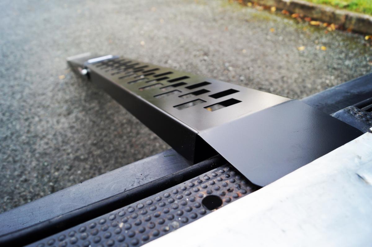 BLACK STEEL FOLDING RAMP TAG-Z, FOLDING RAMP 2000mm