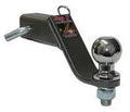 50mm BALL 30 DROP MOUNT+PIN, ATV UTV QUAD HITCH MOUNT