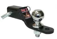 50mm BALL 60 DROP 2H MOUNT+PIN, ATV UTV QUAD HITCH MOUNT