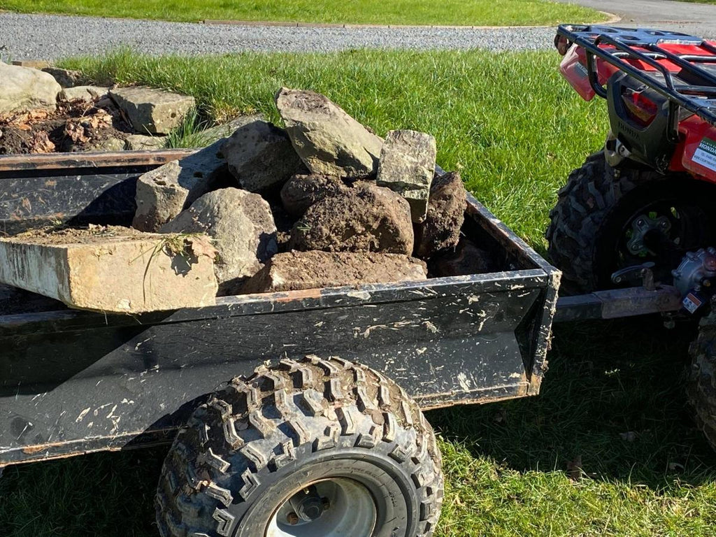 ATV BOX TRAILER 600KG 2Wheel, QUAD BIKE TRAILER / BLACK, EXTRA CARRIAGE CHARGE!!