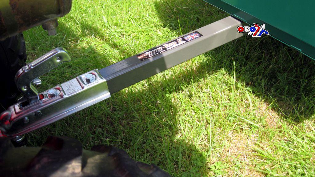 ATV BOX TRAILER 600KG 2WHEEL QUAD BIKE TRAILER GREEN EXTRA CARRIAGE CHARGE!!