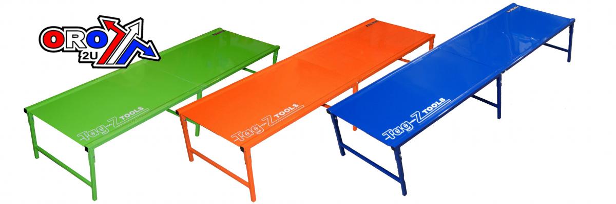 MOTORCYCLE WORKBENCH 440, YZ BLUE, BIKE WORK BENCH, 42kg FREIGHT CHARGE L115xH20xW70cm