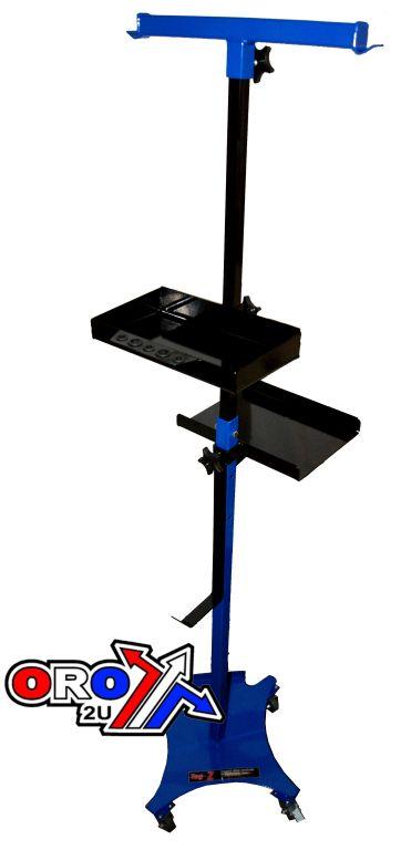 AUXILIARY W/SHOP TROLLEY BLUE, WORKSHOP PC MACHINE DOLLY