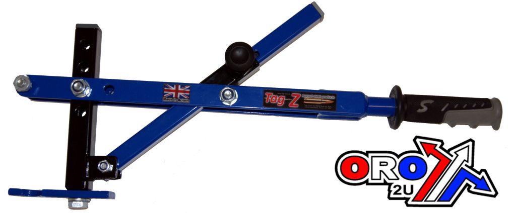SHOCK SPRING COMPRESSOR BE/BK, WITH PIN LOCKING PLUNGER TOOL