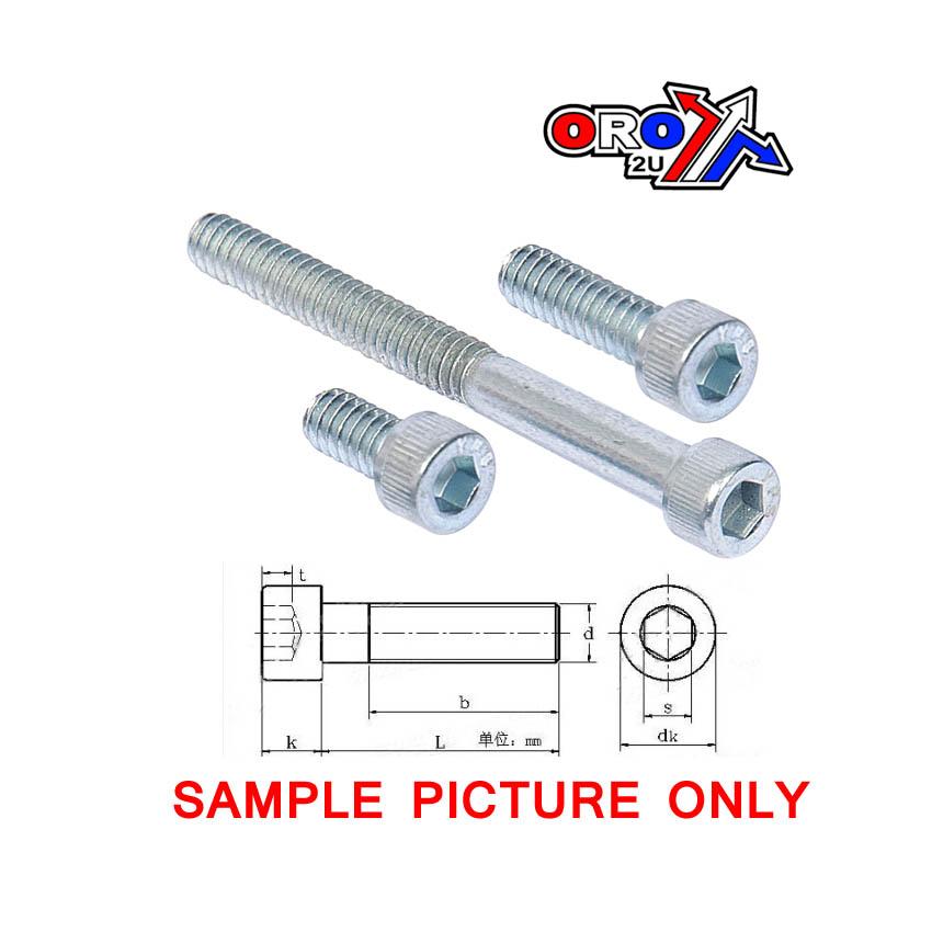 M8x70 ALLEN CAP BOLT BZP