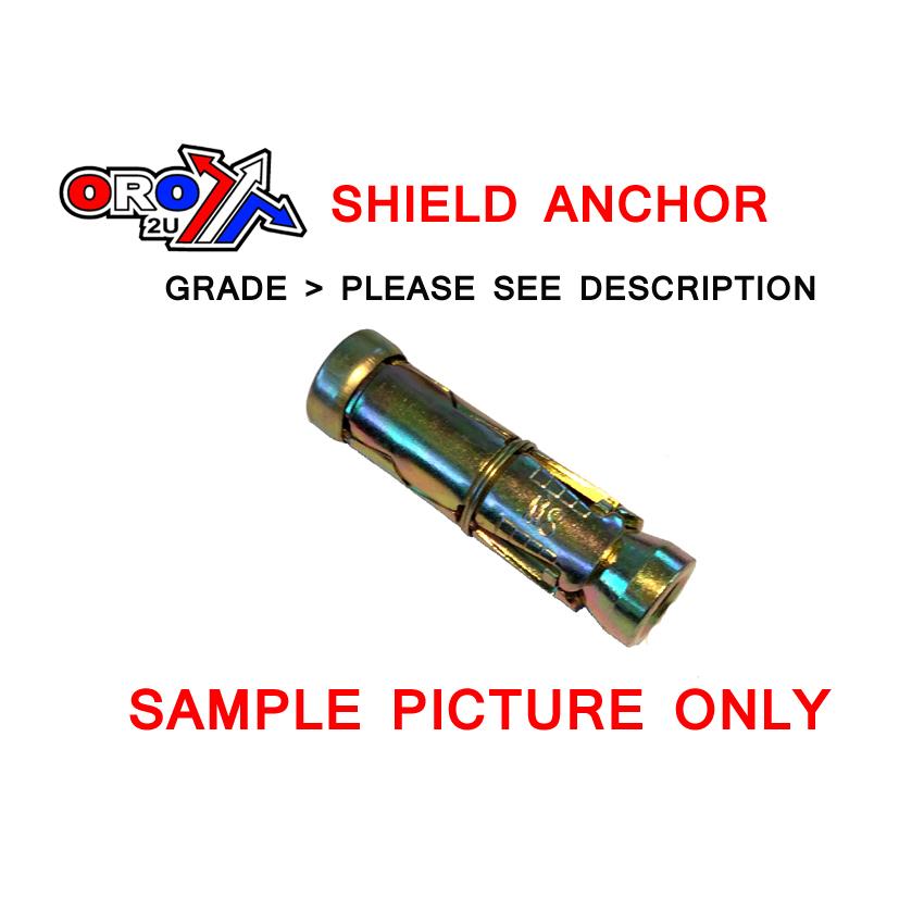 M8 SHIELD ANCHOR ZINC EACH
