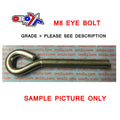 M8x60 EYE BOLT BZP EACH