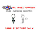 8mm LIFT RING PLUNGEM12x1.75, 491265 INDEX PLUNG LIFT RING, 11830R