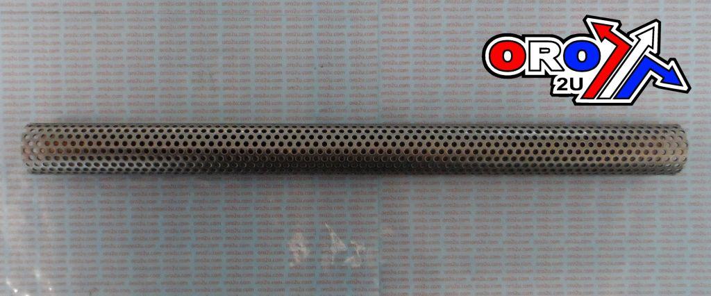 SILENCER MUFFLER CORE BAFFLE TUBE 30 x 400mm STEEL DEPA2007