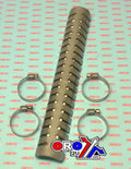 HEADER PIPE GUARD STAINLESS STEEL UNIVERSAL 4-STROKE, 868 RICOCHET