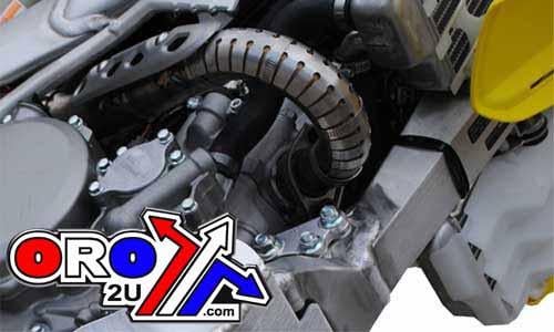 HEADER PIPE GUARD STAINLESS STEEL UNIVERSAL 4-STROKE, 869 RICOCHET