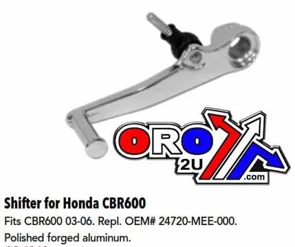 SHIFTER LEVER HONDA CBR600, 24720-MEE-000 ROAD, 28-1210, ROAD, MC