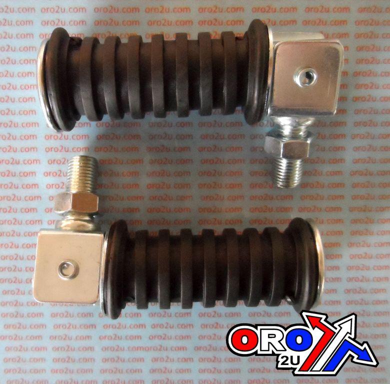 FOOT PEG UNIVERSAL M10 STUD FIT, ANGLED MOUNT