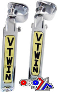 FOOT PEG SET CHROME V-TWIN