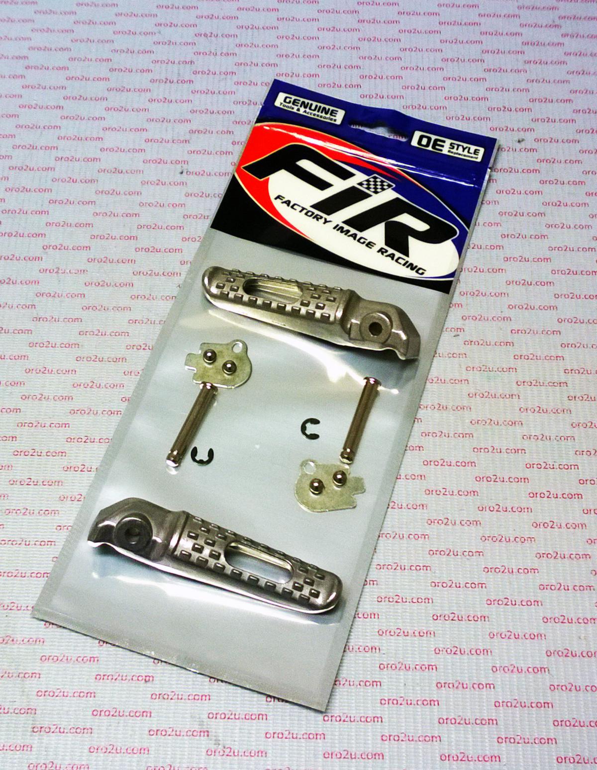 FOOT PEG SET HONDA REAR, 50720-MEL-305, 50730-MEL-305