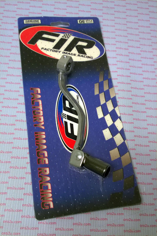 GEAR LEVER STEEL 88-06 RM250, MX-06108 SILVER/GREY