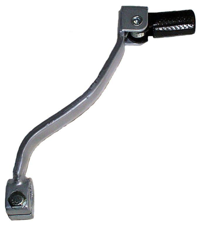 GEAR LEVER STEEL 88-06 RM250, MX-06108 SILVER/GREY