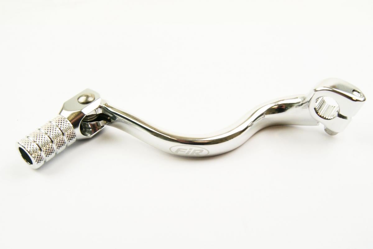 GEAR LEVER ALLOY KX 125 250, ALUMINIUM FORGED SILVER/SIL