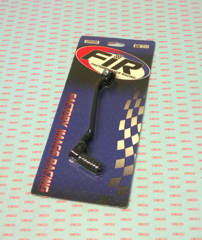 GEAR LEVER STEEL DR SUZUKI, BLACK FOLDING END