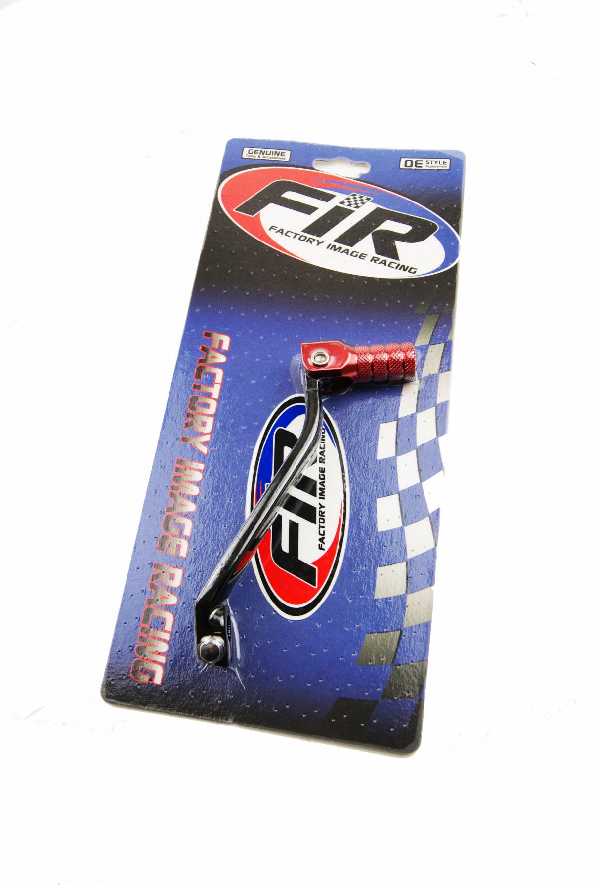 GEAR LEVER SHIFT CR80 CR85, ALUMINIUM FORGED 24700-GM7-700, FIR BRAND, BLACK & RED