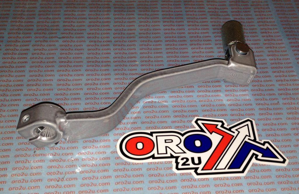 GEAR LEVER SILVER STEEL KAWASAKI KX KDX 60 80 85 100 13242-1286 13242-1210