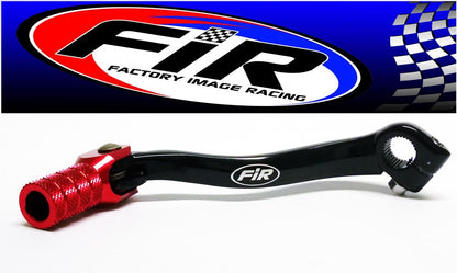 GEAR LEVER SHIFT 04-09 CRF 250, ALUMINIUM FORGED 24700-KRN-000, FIR BRAND, BLACK & RED