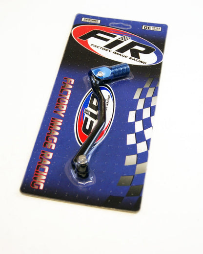 GEAR LEVER BLACK / BLUE TIP, ALUMINIUM FORGED 1C3-18110-00, FIR BRAND, YZ125 / YZ250