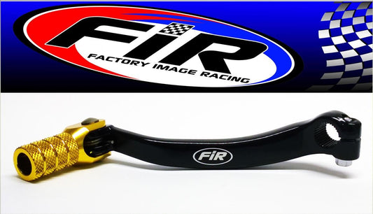 GEAR LEVER SHIFT RMZ 450 05-07, ALUMINIUM FORGED 25600-35G00, FIR BRAND, BLACK & GOLD