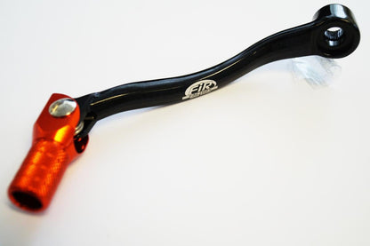 GEAR LEVER SHIFT KTM 85 105, ALUMINIUM FORGED 47034031000, FIR BRAND, BLACK & ORANGE