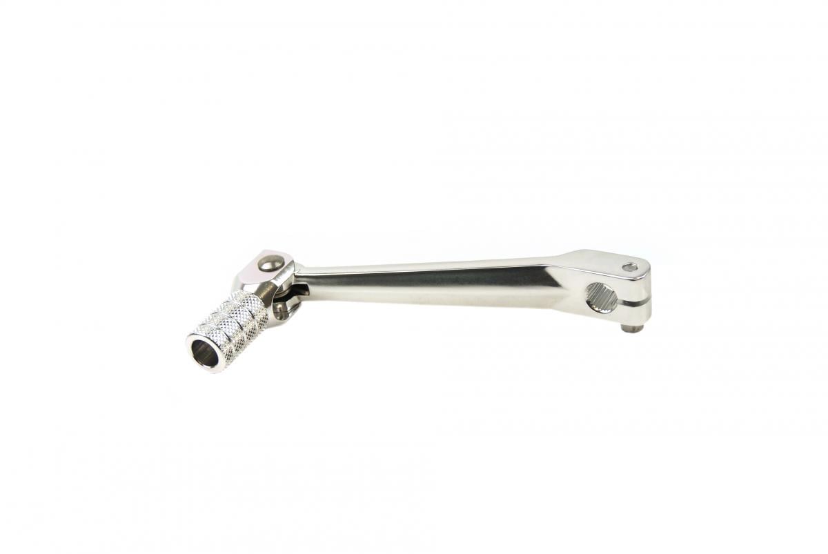 GEAR LEVER SILVER 03-06 CRF 100 230, FORGED ALUMINIUM 24701-KN4-A60