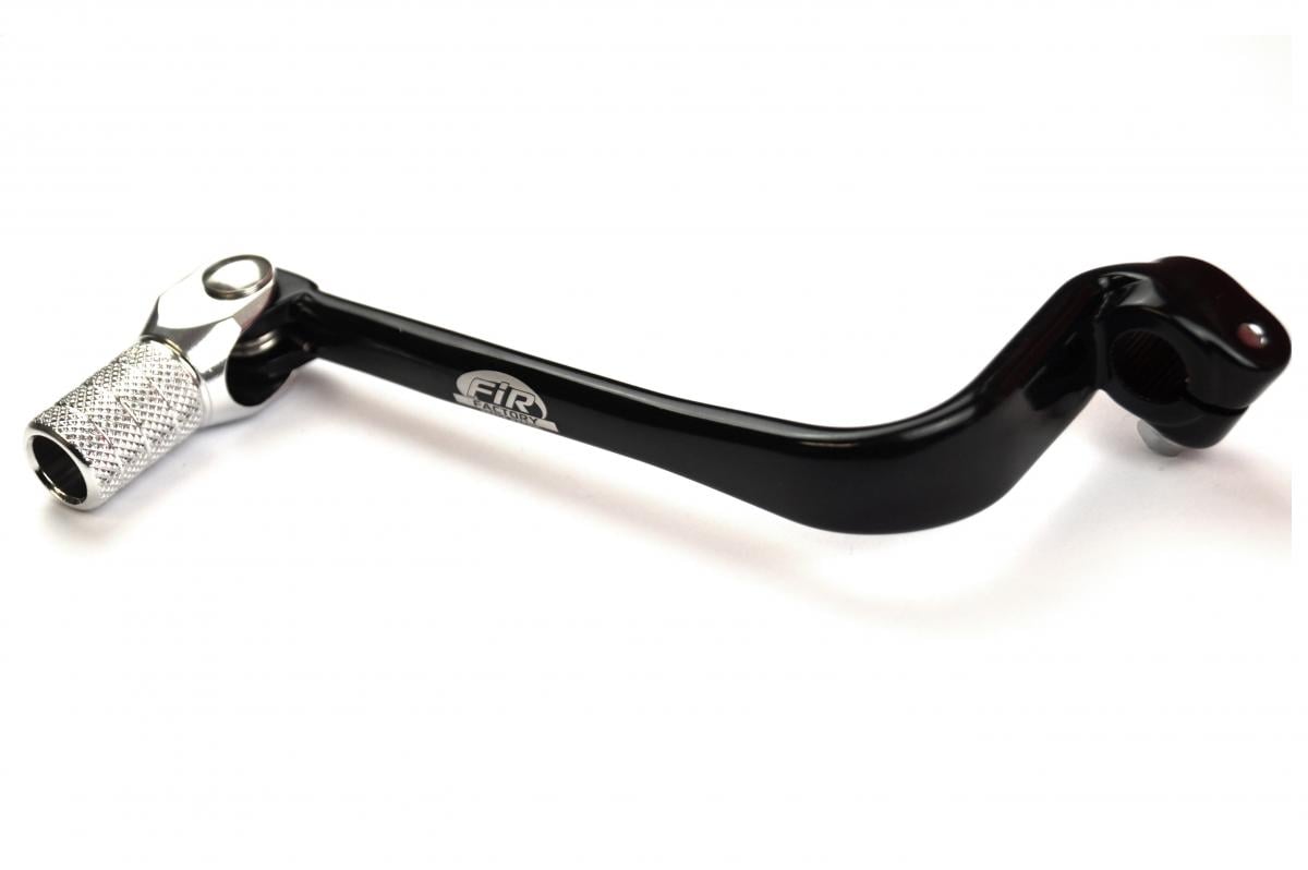 GEAR LEVER SHIFT BLACK KLX 110 05-09, ALUMINIUM FORGED 13156-0039, FIR BRAND, BLACK & TITANIUM