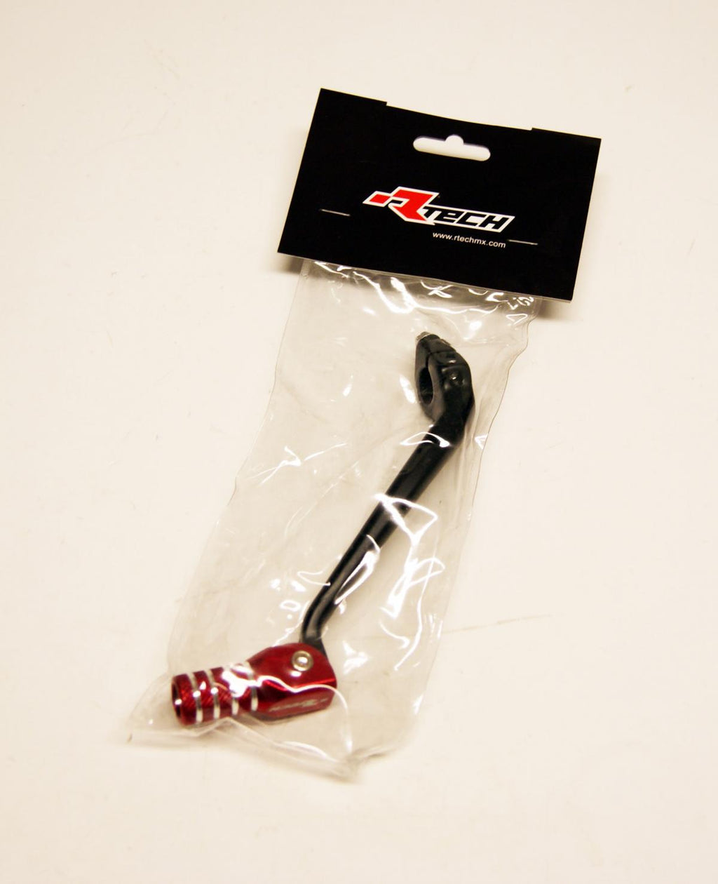 GEAR LEVER ALUM BLACK / RED, KX450F 06-15 R-LEVC00KXF08