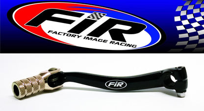GEAR LEVER SHIFT KXF 450 09-18, ALUMINIUM FORGED 13156-0614, FIR BRAND, BLACK & TITANIUM