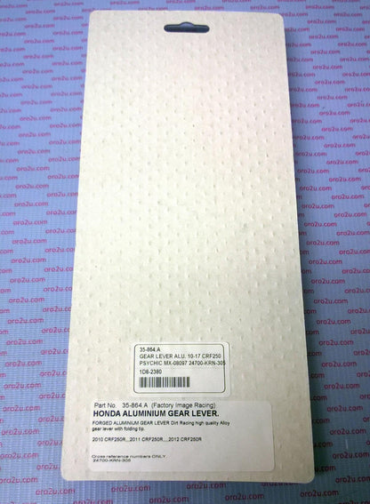 GEAR LEVER ALU. 10-17 CRF250 24700-KRN-305