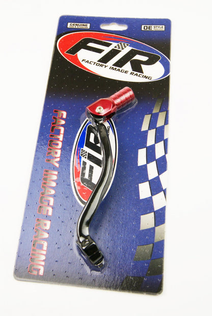 GEAR LEVER SHIFT 10-17 CRF 250, ALUMINIUM FORGED 24700-KRN-305, FIR BRAND, BLACK & RED