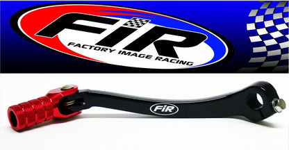 GEAR LEVER SHIFT 09-16 CRF450R, ALUMINIUM FORGED 24700-MEN-A30, FIR BRAND, BLACK & RED