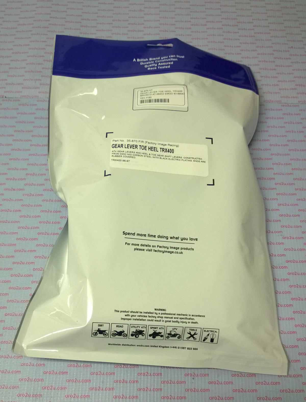 GEAR LEVER TOE HEEL TRX400