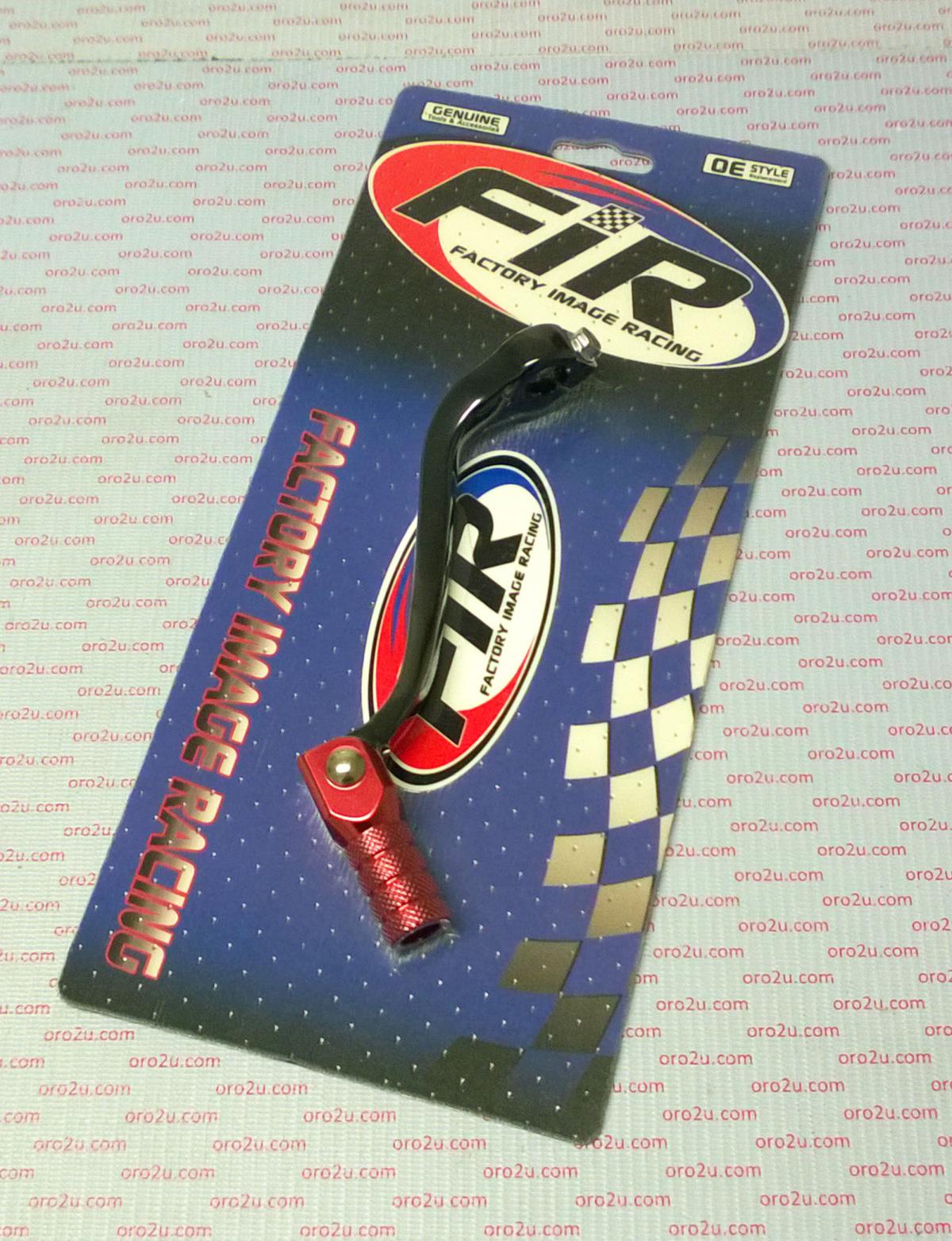 GEAR LEVER SHIFT 11-16 CRF450R, ALUMINIUM FORGED 24700-MEN-306, FIR BRAND, BLACK & RED