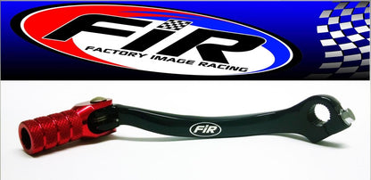 GEAR LEVER SHIFT 11-16 CRF450R, ALUMINIUM FORGED 24700-MEN-306, FIR BRAND, BLACK & RED