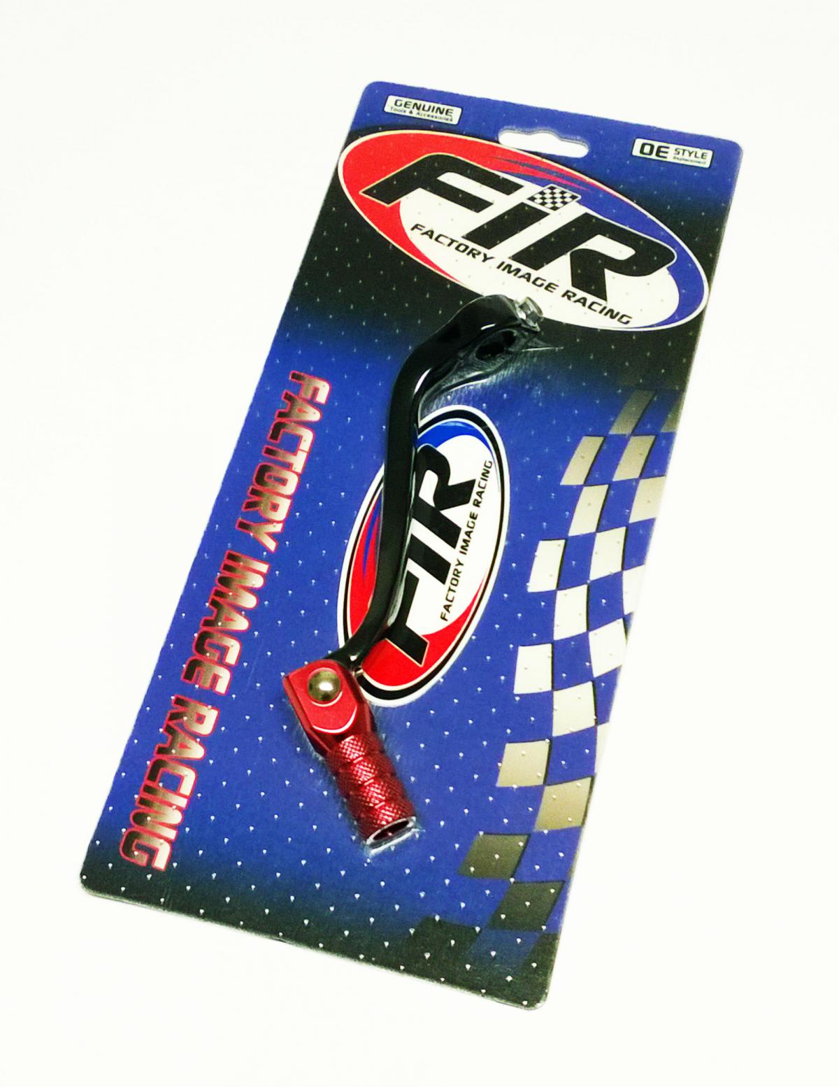 GEAR LEVER SHIFT 11-16 CRF450R, ALUMINIUM FORGED 24700-MEN-306, FIR BRAND, BLACK & RED