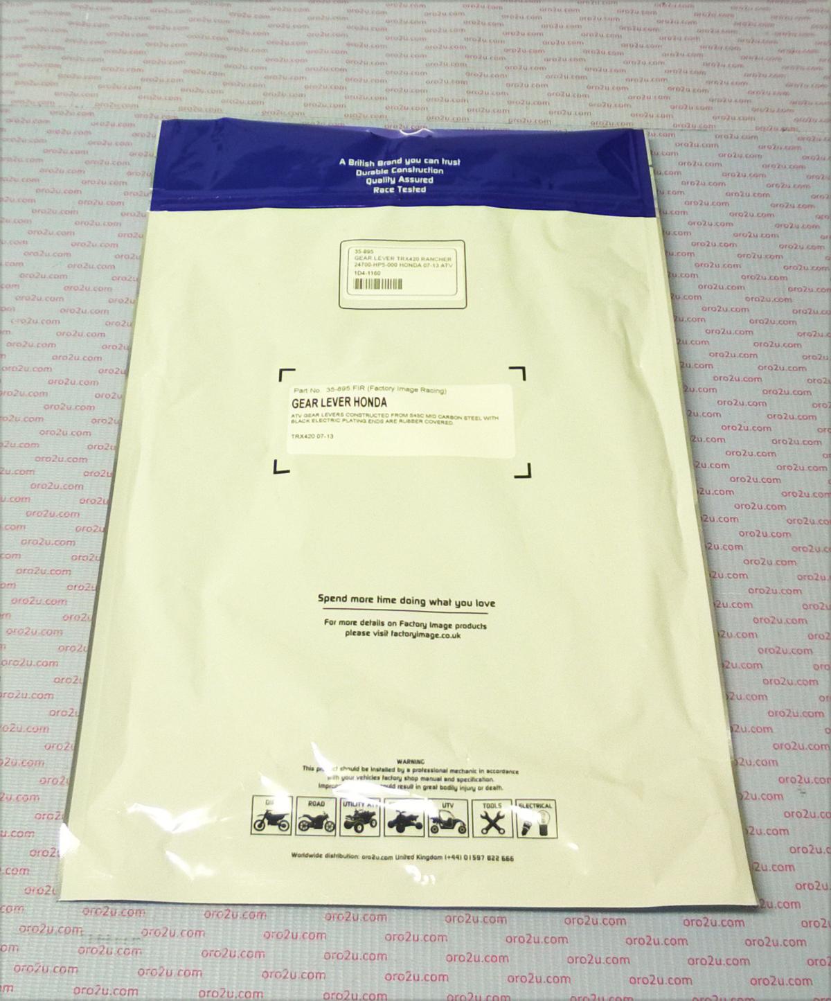 GEAR LEVER TRX420 RANCHER, 24700-HP5-000 HONDA 07-13 ATV