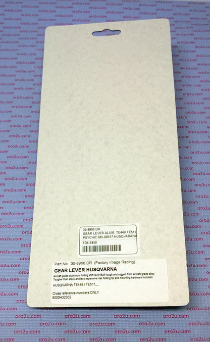 GEAR LEVER ALUM. TE449 TE511, MX-08517 HUSQVARANA