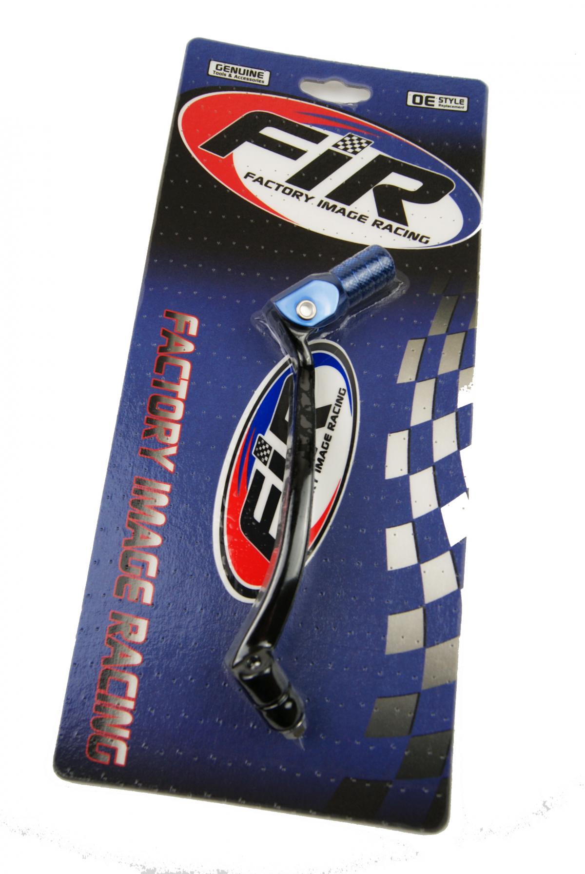 GEAR LEVER SHIFT YZF WRF 250, ALUMINIUM FORGED 1SL-18110-00, FIR BRAND, BLACK / BLUE