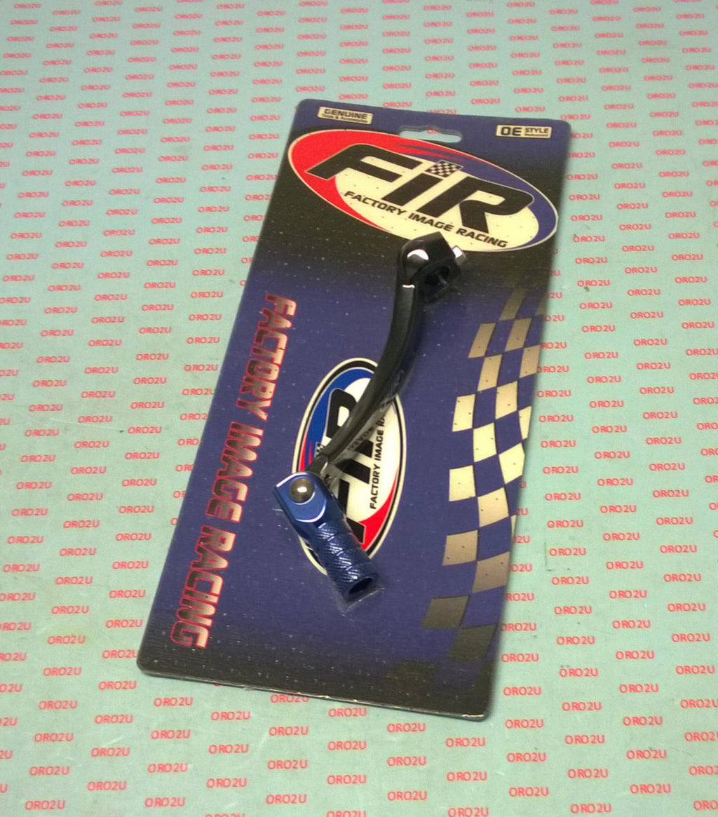GEAR LEVER SHIFT YZF WRF 250, ALUMINIUM FORGED 1SL-18110-00, FIR BRAND, BLACK / BLUE