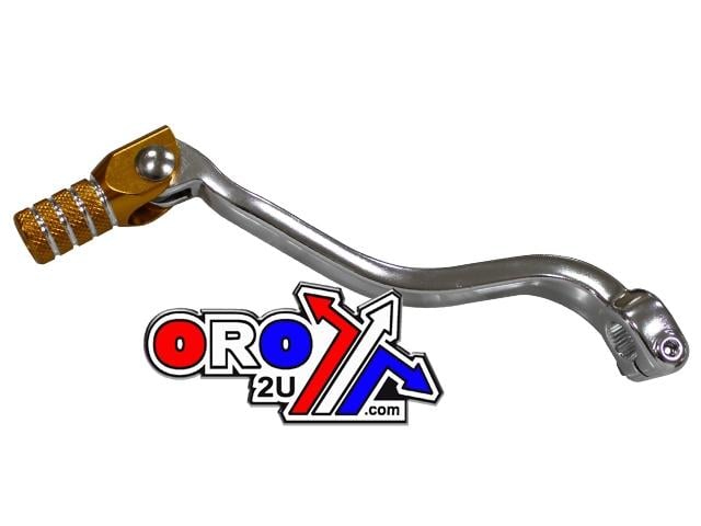 GEAR LEVER SHIFT SILVER / GOLD, MX-06124-1GL, DRZ400 00-11, 25600-05D01