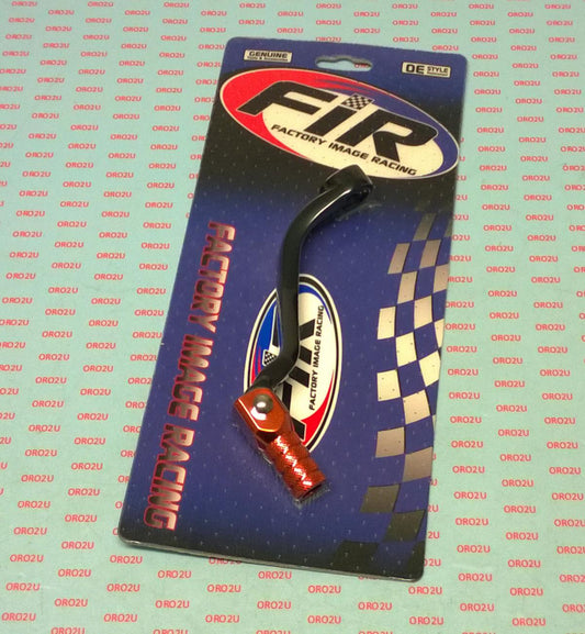 GEAR LEVER SHIFT KTM 2016-2022, ALUMINIUM FORGED 79234031100, FIR BRAND, BLACK & ORANGE