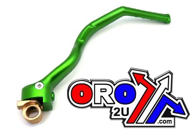 KICKSTART LEVER KX250F 13-16, ASK-108 GREEN, 13064-0067, MX-08953GN